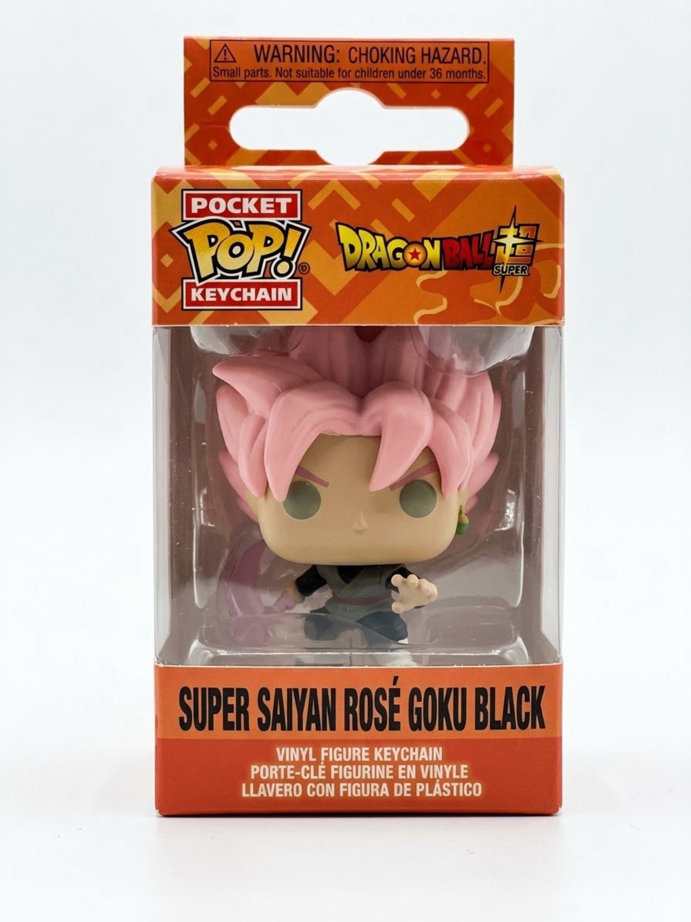 Funko Pop Pocket Keychain Dragon Ball Z Super Saiyan Rose Goku Black